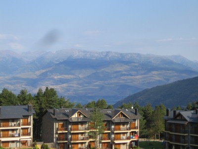 View over the valley from the Hotel HG La Molina View over the valley from the Hotel HG La Molina