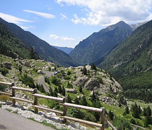 Enjoy the fabulous views in the Pyrenees.