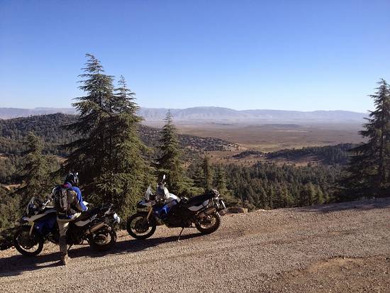 Lots of great scenery in the mid-Atlas Mountains of Morocco.