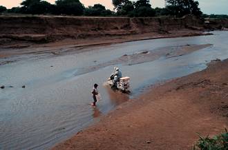 Yet another river crossing, northern Peru.