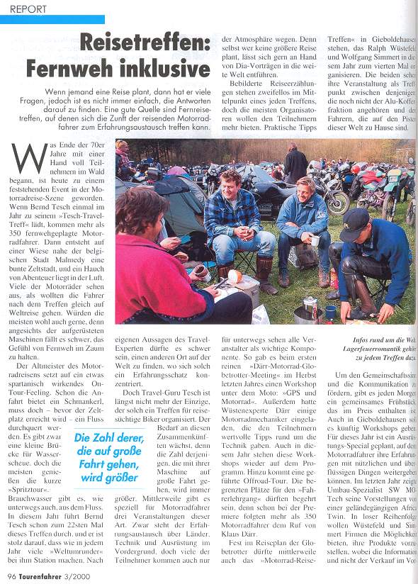 Tourenfahrer March 2000 Article, German only, page 1