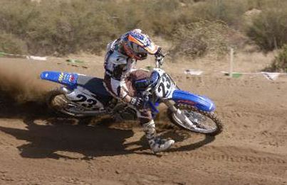 Bonnie Warch, Coach to Ride, rossitng at the Big 6 Grand Prix, 29 Palms 2010