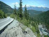 Highway 99 to Whistler and Nairn Falls.