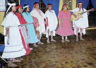 Tarahumara dancers