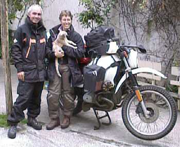 Andrea Mueller and Bernie Zoebeli, in Quito