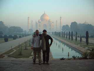 Raucher Brothers at the Taj Mahal