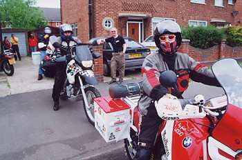 R to L Ernie,  and Julio heading home, Dave Isaacs watching