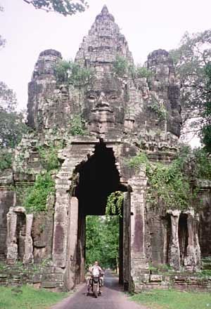 Gate at Angkor Wat.