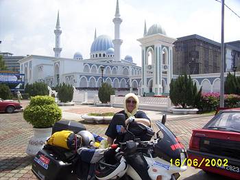 Blue Mosque, Malaysia.