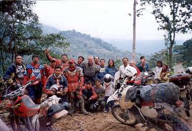 'Jungle Team' Somewhere between Riobamba and Guayaquil, Ecuador.