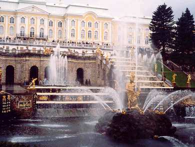 Grand Palace, St Petersburg, Russia.