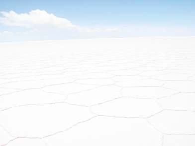 The Salar de Uyunyi, Bolivia (just in case you wondered what it looked like...)