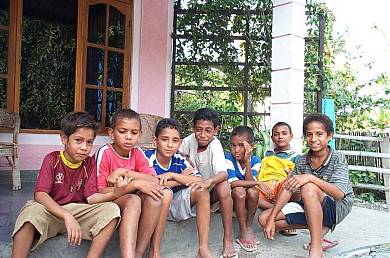 Kids in Dili.