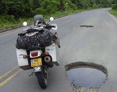 Even roads that seem to be perfect have some nasty surprises.