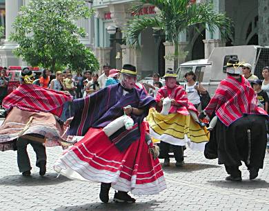 Street festival, Guayaquil, Ecuador.