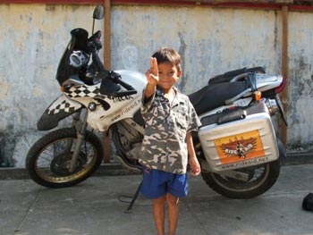 Cambodian kid.