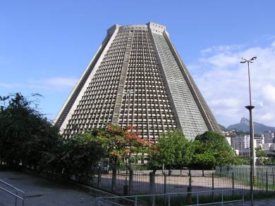 Metropolitan Cathedral, Rio de Janeiro.