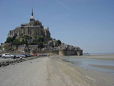 Mont St Michel, France.