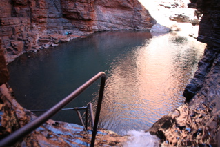 Handrail Pool, Karijini National Park, Australia.