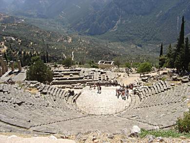 Delphi, Greece.