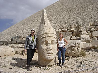 Gods of Mt Nemrut, Turkey.