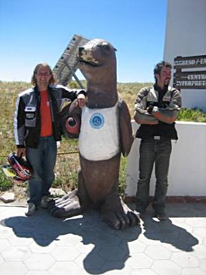 Jason and Peter with friend.