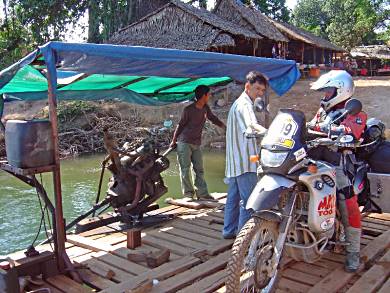 Cambodian ferry.