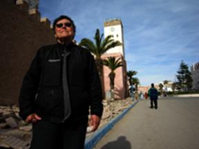 Janet in Essaouira, Morocco.