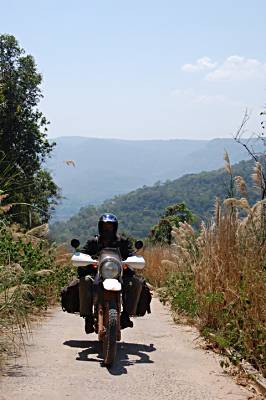 Mike in Prasat Preah Vihear , Cambodia.