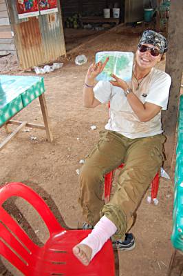 Lotta in Anglong veng, cambodia.