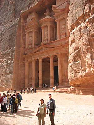 Treasury at Petra, Jordan.