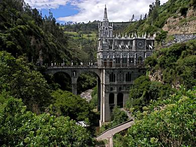 Santuario de las Lajas, Colombia.