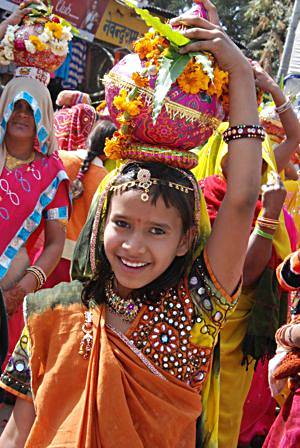 Festival time, India.