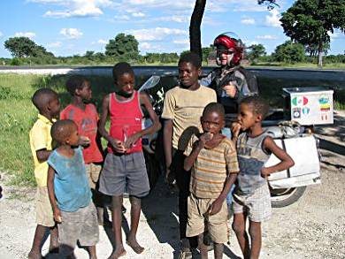 Caprivi Kids, Namibia.