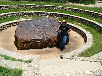 Hoba Meteorite, Grootfontein, Namibia.