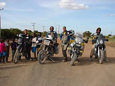 Absolute relieve by all at making it to asphalt after two days and almost 600 kms of the worst road I have ever encountered. It was great teamwork and support that got us through and I would like to thank you all for a great ride.