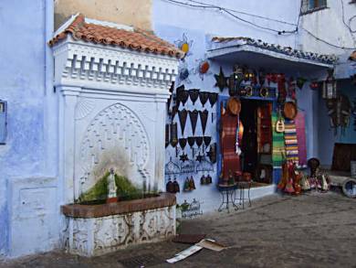 Moroccan shop.