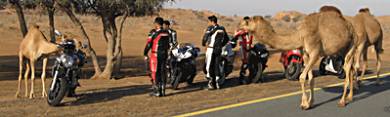 Dubai Petrol Heads motorcycle club.