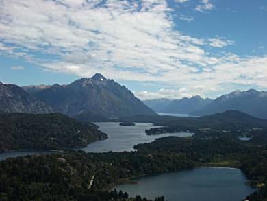 Lakes around Bariloche.