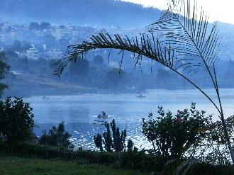 Blue Haze, Lake Atitlan, Guatemala.