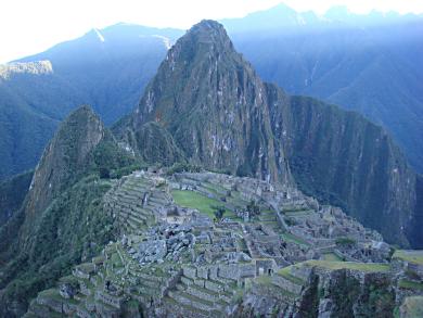 Machu Picchu - the lost city of the Inkas.