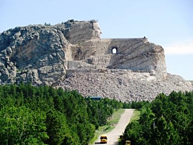 Crazy Horse Memorial, South Dakota.