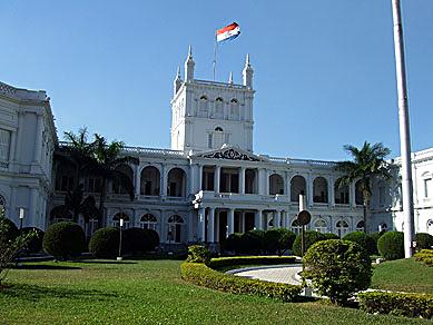 Colonial style building in Asuncion.