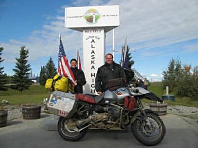 End of the Alaska Highway.