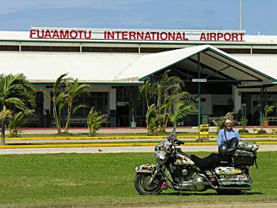 The now regular airport photo, Tonga.