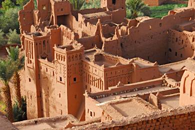 One of the kasbahs at Ait Benhaddou.