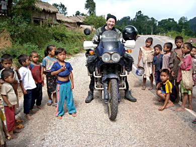 Darius and Lao kids.