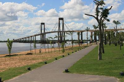 General Belgrano bridge over the Rio Parana