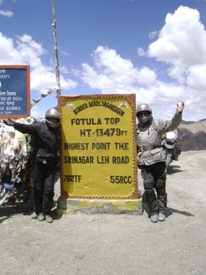 Highest point of the Srinagar Leh Road, Ladakh.