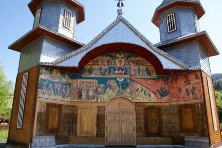 Another painted church, Romania.